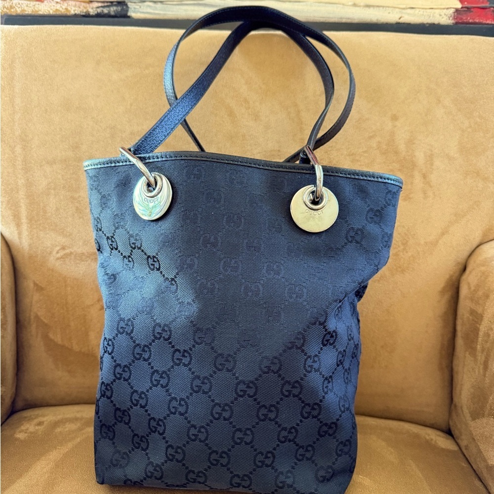 Gucci Black Tote Bag